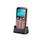 DORO 1880 - 4G Feature Phone / Interner Speicher 17 MB - microSD slot - 320 x 240 Pixel - rear camera 0,3 MP - Rot