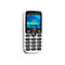 DORO 5860 - 4G Feature Phone - microSD slot - 320 x 240 Pixel - rear camera 2 MP - Schwarz, weiß