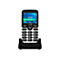 DORO 5860 - 4G Feature Phone - microSD slot - 320 x 240 Pixel - rear camera 2 MP - Schwarz, weiß