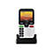 DORO Leva X10 - 4G Feature Phone - RAM 64 MB / Interner Speicher 128 MB - microSD slot - 320 x 240 Pixel (60 Hz) - Schwarz / Weiß