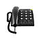 DORO PhoneEasy 311c - Telefon mit Schnur - Schwarz