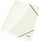 Dossier d'angle WOW LEITZ®, format A4, 3 rabats de protection, blanc perle