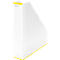 Dossier du magazine Leitz WOW Duo Color, blanc/jaune