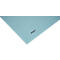 Papier bleu clair en coupe diagonale. Plusieurs couches, logo de l'entreprise "Biella".