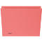 Dossier vertical Biella, pour DIN A4, L 330 x l 265 x H 1 mm, carton, rouge