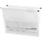 Dossiers suspendus EICHNER pour formats jusqu'à A4, ouverture latérale, PVC, blanc, 10 p.