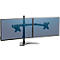 Double support Professional Fellowes, autoportant, pour écrans 32 pouces, ajustable librement,
