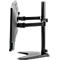 Double support Professional Fellowes, autoportant, pour écrans 32 pouces, ajustable librement,
