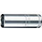 Douille cylindrique argentée avec ouverture hexagonale. Inscription : WILL ALLOY GERMANY.
