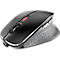 Draadloze Cherry MW 8C ERGO muis, 6 knoppen, tot 3000 dpi, oplaadbaar via USB-C, rechtshandig, zwart