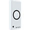 Draadloze Powerbank Varta, 20000 mAh, 1x USB-C (In &amp; Out), 2x USB-A (Out), opladen met of zonder kabel, B 79 x D 24 x H 160 mm, wit