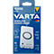 Draadloze Powerbank Varta, Draadloos opladen &amp; opladen met kabel, Laadniveau-indicator, Li-polymeer batterij, B 100 x D 31 x H 195 mm, wit