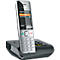 Draadloze telefoon met basisstation, display met geblokkeerde nummers.