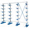 Draagarmstelling KRM, dubbelzijdig, 3 rekhoogtes en -lengtes, lengte draagarmen 400 of 500 mm