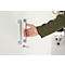 Draaideurkast TETRIS WOOD – B 1000 x D 421 x H 2270 mm (hoogte inclusief glijders) – 6 OH - wit – ons merk Schäfer Shop Genius