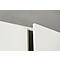 Draaideurkast TETRIS WOOD – B 1000 x D 421 x H 2270 mm (hoogte inclusief glijders) – 6 OH - wit – ons merk Schäfer Shop Genius
