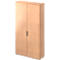 Draaideurkast TETRIS WOOD – B 1200 x D 421 x H 2270 mm (hoogte inclusief glijders) – 6 OH - beuken decor – ons merk Schäfer Shop Genius