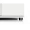 Draaideurkast TETRIS WOOD – B 800 x D 421 x H 1160 mm (hoogte inclusief glijders) – 3 OH - wit – ons merk Schäfer Shop Genius