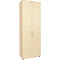 Draaideurkast TETRIS WOOD – B 800 x D 421 x H 2270 mm (hoogte inclusief glijders) – 6 OH - ahorn decor – ons merk Schäfer Shop Genius