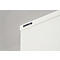 Draaideurkast TETRIS WOOD – B 800 x D 421 x H 2270 mm (hoogte inclusief glijders) - 6 OH - wit - ons merk Schäfer Shop Genius