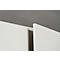 Draaideurkast TETRIS WOOD – B 800 x D 421 x H 2270 mm (hoogte inclusief glijders) - 6 OH - wit - ons merk Schäfer Shop Genius