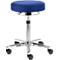 Draaikruk TEC basic IS 1999_ESD, ESD-geleidend, in hoogte verstelbaar, ergonomische zitting met bekleding, waterblauw