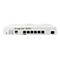 Ein weißes DrayTek Vigor2866 G.Fast Security Firewall-Gerät, Ansicht der Vorderseite. Mit Anschlüssen, LEDs und Beschriftungen.