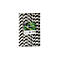 Drinkrietjes Papstar Stripes, wegwerp, L 240 x Ø 6 mm, gemaakt van FSC®-gecertificeerd papier, zwart en wit, 100 st.