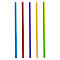 Drinkrietjes Papstar, voor shakes, wegwerp, L 250 x Ø 8 mm, gemaakt van FSC®-gecertificeerd papier, geassorteerde kleuren, 100 st.