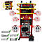 Werkstatt-Federspanner, rot-gelb. Inset-Detail, Pfeile, Federn, Produktname. Kennzeichnung 508.5010.