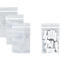 Drukzakken - polypropeen - 50% geregenereerd - 70 × 100 mm - 50 µm – zonder opdruk - transparant - pak van 1000 stuks