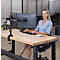 Dual Monitorarm Fellowes Reflex, bis 32' Breite, VESA, dreh-/schwenk-/neigbar, höhen- & tiefenverstellbar, schwarz