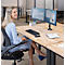 Dual Monitorarm Fellowes Reflex, bis 32' Breite, VESA, dreh-/schwenk-/neigbar, höhen- & tiefenverstellbar, schwarz
