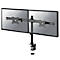 Dual-Monitorarm Neomounts by Newstar FPMA-DCB100DBLACK, bis 27“, neig-/dreh-/schwenkbar, höhenverstellbar