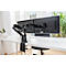 Dual-Monitorarm Vantage Premium, bis 36 Zoll je Arm, bis 2-9 kg je Monitor, höhen-/tiefenverstellbar, Neigungsfunktion, VESA, schwarz