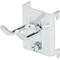Dubbele haak, breed, L 38 x Ø 5 mm, 5 st