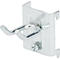 Dubbele haak, breed, L 55 x Ø 5 mm