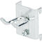 Dubbele haak, breed, L 64 x Ø 5 mm