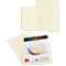 Dubbele kaarten ELCO Color, blanco, A6, 200 g/m², incl. passende enveloppen C6, 90 g/m², set van telkens 10 stuks, chamoisgeel