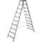 Dubbele trapladder Lila-serie, 10 treden