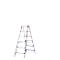 Dubbele trapladder Lila-serie, 6 treden