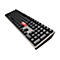 Ducky Shine 7 DKSH1808ST - Tastatur - Hintergrundbeleuchtung - USB-C - Tastenschalter: CHERRY MX RGB Red - gunmetal-grau