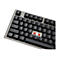 Ducky Shine 7 DKSH1808ST - Tastatur - Hintergrundbeleuchtung - USB-C - Tastenschalter: CHERRY MX RGB Red - gunmetal-grau