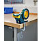 Duo plakband tafeldispenser, met schroefklem, L 175 x B 67 x H 130 mm, metaal