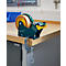 Duo plakband tafeldispenser, met schroefklem, L 175 x B 67 x H 130 mm, metaal