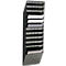 DURABLE folderhouder Flexiboxx 12, 12 vakken, A4, liggend, zwart