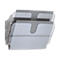 DURABLE folderhouder Flexiplus, 2 vakken, A4, liggend, transparant