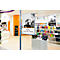 Durable Inforahmen DURAFRAME® Poster, A1 Hoch-/Querformat, für 2 Poster, selbstklebend, aufklappbarer Magnetrahmen, B 639 x T 28 x H 886 mm, PET, silber