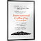 Durable Inforahmen DURAFRAME® Poster, Hoch-/Querformat, für 2 Poster, selbstklebend, aufklappbarer Magnetrahmen, B 545 x T 28 x H 745 mm, PET, schwarz
