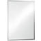 Durable Inforahmen DURAFRAME® Poster, Hoch-/Querformat, für 2 Poster, selbstklebend, aufklappbarer Magnetrahmen, B 545 x T 28 x H 745 mm, PET, silber